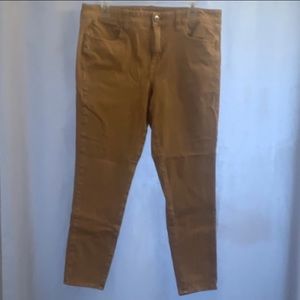 Brown Jeggings Size 14